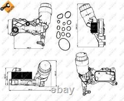 Oil Cooler for Mercedes Benz Sprinter 316 CDi 2.1 (02/2018-Present) Genuine NRF