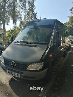 REDUCED PRICE Fully off-grid stealth Mercedes-Benz 04 LWB Sprinter conversion