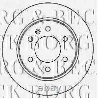 Rear Axle BRAKE DISCS and PADS SET for MERCEDES SPRINTER Box 213 CDI 2006-2009