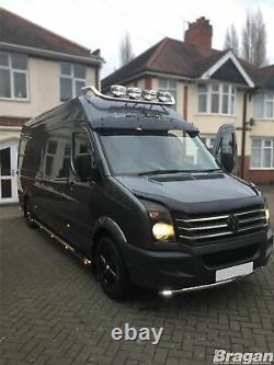 Roof Bar C + LEDs + LED Jumbo Spots To Fit Mercedes Sprinter 2018+ Medium High