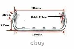 Roof Bar C + LEDs + LED Jumbo Spots To Fit Mercedes Sprinter 2018+ Medium High