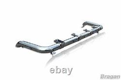 Roof Bar + Clamps + LEDs For Mercedes Sprinter 2006-2014 Stainless Top Light Bar