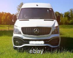 Sprinter W906 2013- Front Bumper AMG Style ABS Plastic Unpainted Mercedes Benz