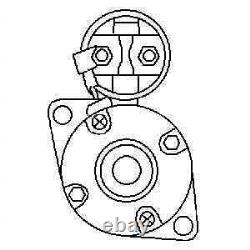 Starter Fits Mercedes-benz 190 Sedan E 1.8 /e 2.0 /2.0 /e 2.0/e 2.3-16/e 2.3