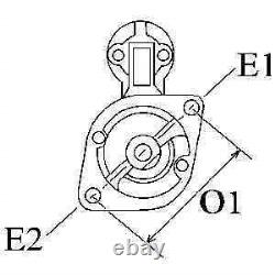 Starter Fits Mercedes-benz 190 Sedan E 1.8 /e 2.0 /2.0 /e 2.0/e 2.3-16/e 2.3