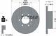 Textar Car Brake Discs (pair) Rear Outer Diameter 298mm For Mercedes-benz 923011