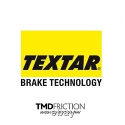 Textar Car Brake Discs (Pair) Rear Outer Diameter 298mm For Mercedes-Benz 923011