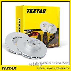 Textar PRO Front Brake Discs Coated For Mercedes Sprinter 5T 906 515 CDI 4x4