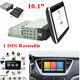 Touch Screen 10.1 Single Din 4-core Rotatable Android 8.1 Car Gps Wifi Dab Obd