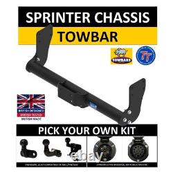 Towbar For Mercedes Sprinter Chassis Cab 2018on Inc Tipper Electrics Towball
