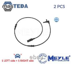 014 899 0063 Capteur de vitesse de roue Abs Avant Meyle 2 pièces Neuf Remplacement Oe