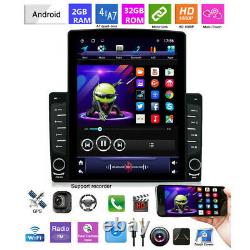 10.1dans 1din Android 8.1 Voiture Gps Sat Navi Bluetooth Radio Wifi Multimedia Player