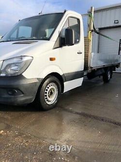 2014 Mercedes Sprinter Flatbed Drop Side Tail Lift Truck
