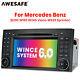 2din 7 Voiture Stereo Dvd Gps Sat Nav Bluetooth Rds Radio Pour B200/w245 2004-2012