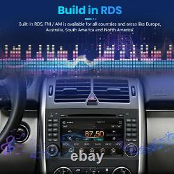 2din 7 Voiture Stereo DVD Gps Sat Nav Bluetooth Rds Radio Pour B200/w245 2004-2012