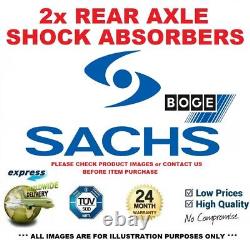 2x AMORTISSEURS ARRIÈRE SACHS BOGE pour BUS MERCEDES SPRINTER 216 CDI 2000-2006