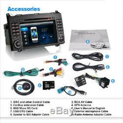 7 Bluetooth Gps Sat Nav Dab Radio Lecteur DVD Chaîne Stéréo Pour Mercedes Sprinter W639
