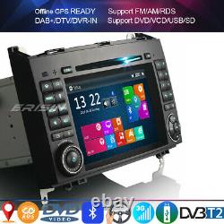 7 Voiture Dab+stereo DVD Gps Sat Nav Mercedes A/b Class W169 W245 Vito Viano Crafter