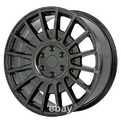 8x18 Jbw Tms Gloss Black Alloy Wheels+tyres Fits 6 Stud Mercedes Sprinter Set 4