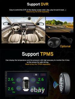 9 1 Din Quad-core Android 8.1 Voiture Stereo Radio Gps Wifi 3g 4g Mirror Link