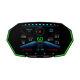 Affichage Tête Haute Hud Multifonction Pour Voiture : Compteur De Vitesse Gps Kmh&mph Avec Alarme De Fatigue