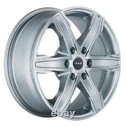 Alloy Wheel Mak King6 Pour Mercedes-benz Sprinter 2 N1 6,5x16 6x130 Et 54 Sil 133