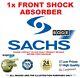 Amortisseur Avant 1xsachs Pour Mercedes Sprinter Châssis 416 Cdi 2000-2006