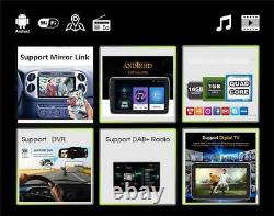 Android 9.1 Double Din 10.1 Voiture Stereo Radio Gps Nav Wifi Écran Tactile Aveccamera