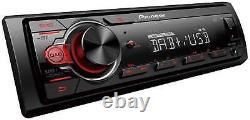 Autoradio Pioneer MP3 1DIN DAB USB AUX pour Mercedes Sprinter 06 et plus, toucher en caoutchouc