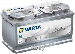 Batterie De Voiture Varta G14 Agm 12v Silver Dynamic 4 Ans Type De Garantie 019
