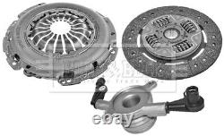 Borg N Beck 3pc Clutch Kit + Csc Pour Mercedes Sprinter Chassis 509 CDI 2006-2009