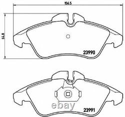 DISQUES ET PASTILLES BREMBO AVANT pour MERCEDES SPRINTER Fourgon 216 CDI 2000-2006