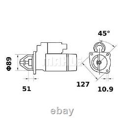 Démarreur MAHLE MS 325 de qualité allemande authentique