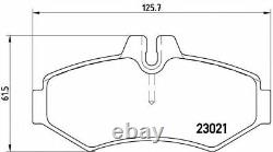 Disques de frein arrière BREMBO + plaquettes pour MERCEDES SPRINTER Châssis 208 CDI 2000-2006