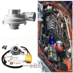 Électrique Turbo Supercharger Kit Turbocompresseur Filtre À Air D'admission Pour Voiture 12v Vélo