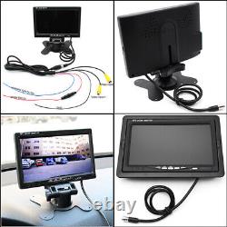 Enregistreur vidéo de sécurité DVR mobile pour voiture 4CH avec caméras, moniteur LCD et vision panoramique 360°