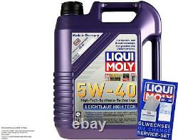 Filtre Inspektionskit Liqui Moly Oil 10l 5w-40 Pour Mercedes-benz Sprinter 2-t