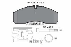 Jeu de garnitures de frein à disque pour Mercedes-Benz Sprinter/5-t OM 612.981 2.7L