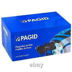 Kit de freins arrière Pagid (2x disque 1x jeu de plaquettes) MERCEDES-BENZ 214 Essence 03.03