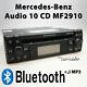 Mercedes Audio 10 Cd Mf2910 Bluetooth Mp3 Audio Autoradio Rds Cd Radio Streaming
