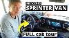Mercedes Sprinter Van Cab Tour Toutes Les Fonctionnalités Pour Une Vie à Plein Temps En Van