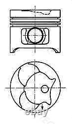 Piston avec segments MB Ssangyong Puch601,602,903,901 902, KPA, FJ, W638,904, W461