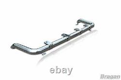 Pour S’adapter 06-14 Mercedes Sprinter Stainless Steel Front Medium High Roof Light Bar