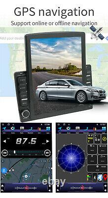 Quad-core Android 9.1 9.7in Voiture Stéréo Fm Radio Mp5 Player Bluetooth Gps Sat Nav