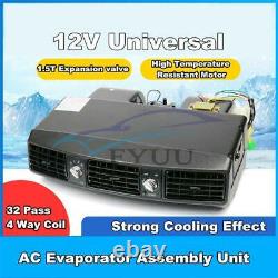 Universal 3-speed 12v A/c 32 Pass Évaporateur Compresseur Climatiseur 80w 15a