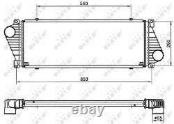 Véritable intercooler NRF pour Mercedes Benz Sprinter 314 2.3 Litre (02/95-05/06)