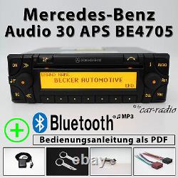 Véritable système de navigation Becker Audio 30 APS BE4705 Bluetooth MP3 Mercedes.