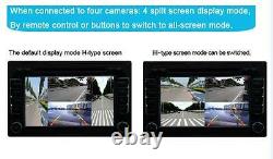 Vue Complète À 360° Avec Caméra Avant/arrière/droite/à Gauche 4 Caméras Dvr Et Surveillance Vidéo